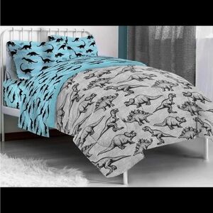 Jay Franco Dinosaur Print Twin Bedding Set